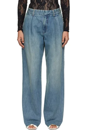 ZIMMERMANN Blue Illustration Jeans