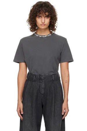 Golden Goose Gray Crystals T-shirt