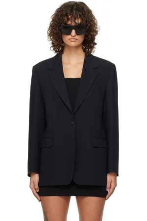 Golden Goose Black Wool-Blend Blazer