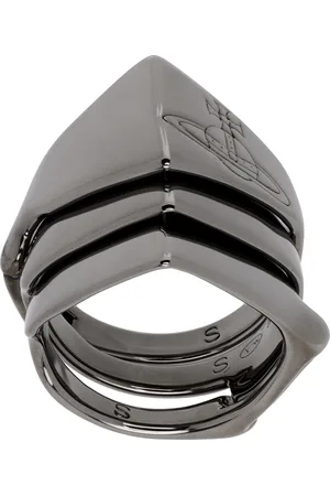 Vivienne Westwood Gunmetal Knuckleduster Ring