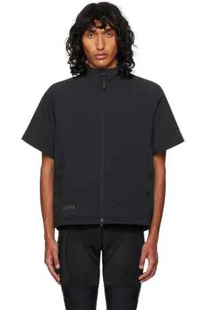 Rapha Black Insulated Short Sleeve Jersey Jacket