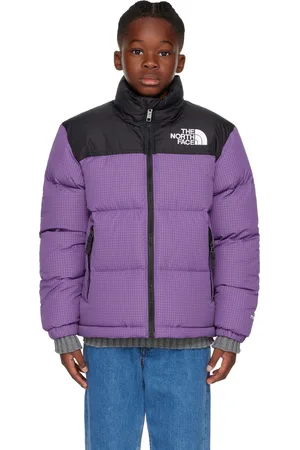 The North Face Big Kids Purple 1996 Retro Nuptse Down Jacket