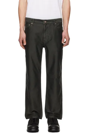 VISVIM Gray Fluxus 10 Moleskin Jeans