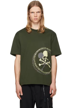MASTERMIND Khaki Aurola T-shirt