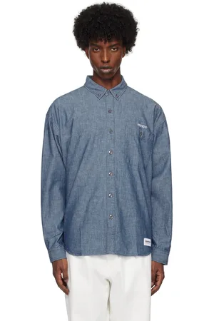 NEIGHBORHOOD Blue Chambray BD LS Shirt
