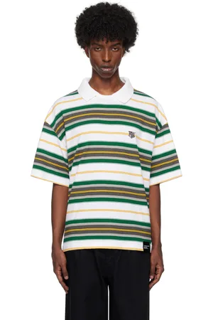 NEIGHBORHOOD Multicolor Border Crewneck Polo