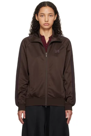 Pins & Needles Brown Embroidered Track Jacket