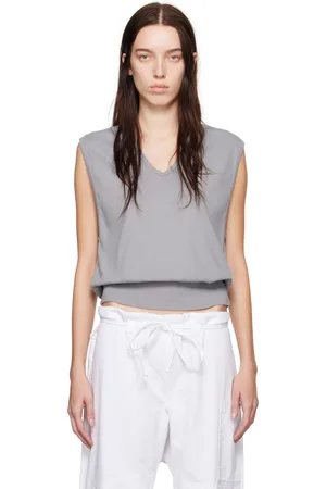 Gil Rodriguez Gray Billie Oversized Vest
