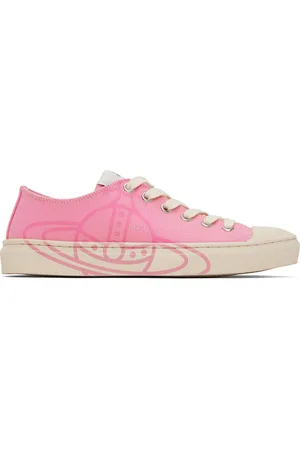Vivienne Westwood Pink Low Top Plimsoll Sneakers