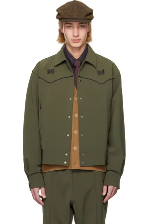 Pins & Needles Khaki Piping Cowboy Jacket