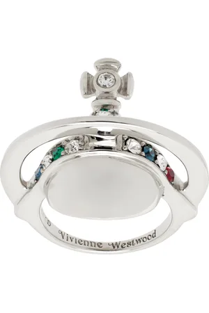 Vivienne Westwood Silver Solid Orb Ring