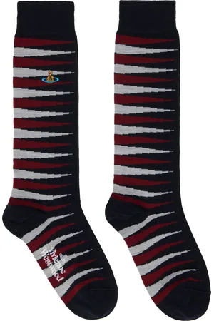 Vivienne Westwood Navy Game Socks