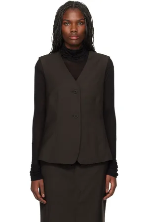 Holzweiler Brown Kiko Wool Vest