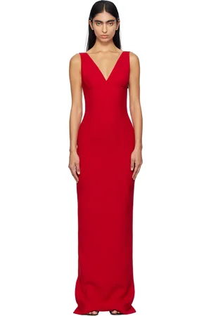 Monot Plunging V-Neck Maxi Dress