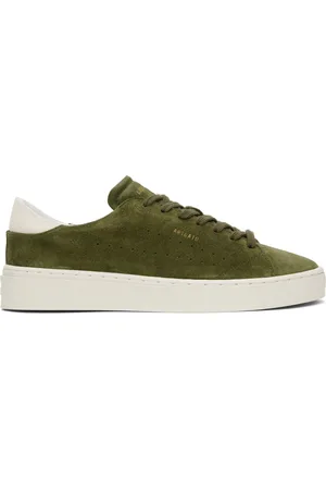 Axel Arigato Khaki Court Suede Sneakers