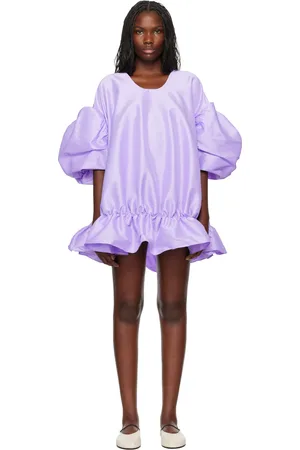 Kika Vargas SSENSE Exclusive Purple Gigi Minidress