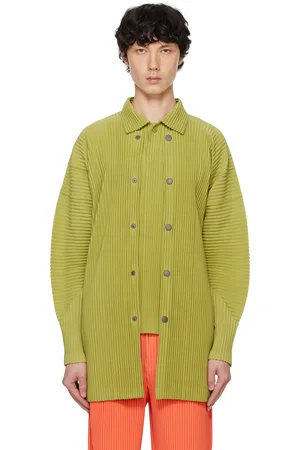 Issey Miyake Green Monthly Color October Shirt