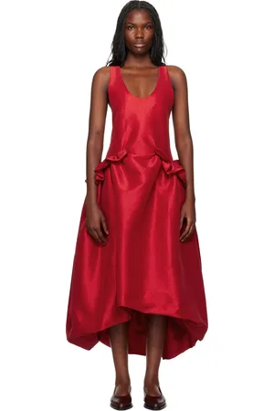 Kika Vargas SSENSE Exclusive Ramya Midi Dress