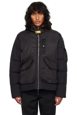 Parajumpers Black Vantage Down Jacket
