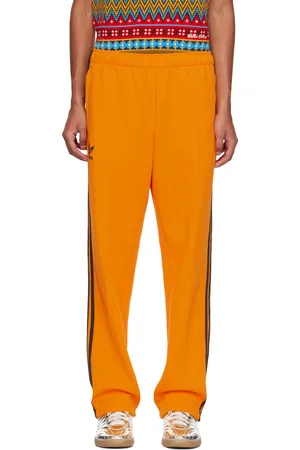 WALES BONNER Orange adidas Originals Edition Fleece Track Pants