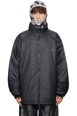 Acne Studios Black Water-Repellent Down Jacket