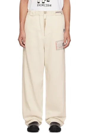 Maison Mihara Yasuhiro Beige Amateur Sewn Wide Trousers