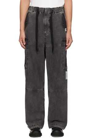 Maison Mihara Yasuhiro Cotton Satin Cargo Pants