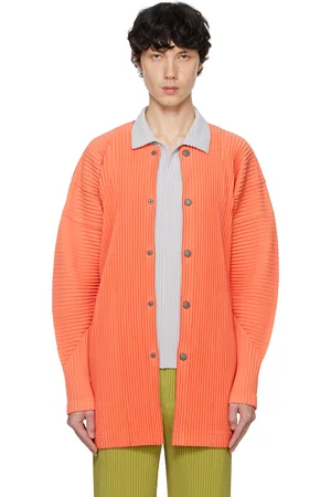 Issey Miyake Orange Monthly Color October Shirt