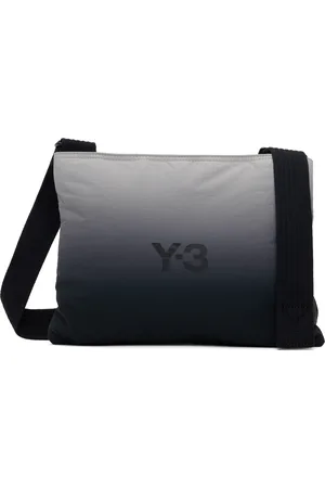 Y-3 Gray & Black Ombré Sacoche Bag