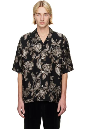 Pins & Needles Black Cabana Shirt