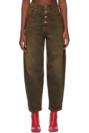 Maison Margiela Brown 5-Pocket Jeans
