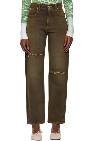 Maison Margiela Brown 5-Pocket Jeans