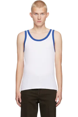 Marni White Mending Tank Top