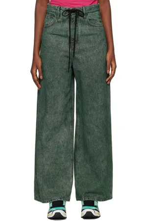 Maison Margiela Green Numeric Jeans