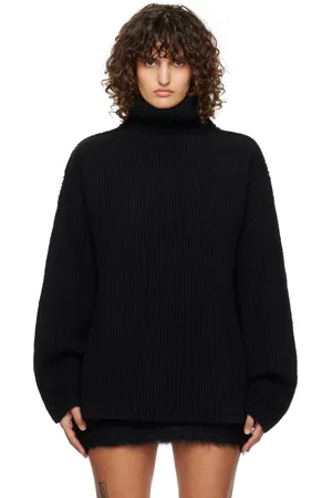 Marni Black Wool Turtleneck