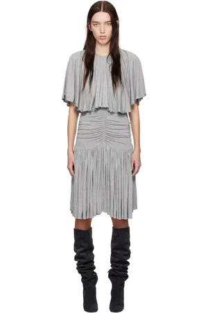 Nicklas Skovgaard Gray Glenda Midi Dress