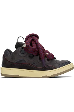 Lanvin Gray Curb Sneakers