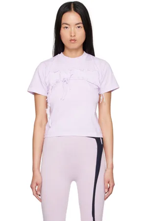 OTTOLINGER Purple Distressed Otto Fitted T-shirt