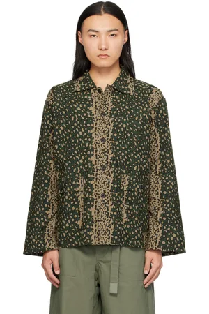 SOUTH2 WEST8 Green Hunting Shirt