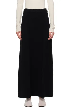 Lisa Yang Black Ameline Maxi Skirt