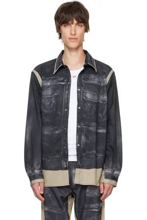 Diesel Black & Beige S-After-A Shirt