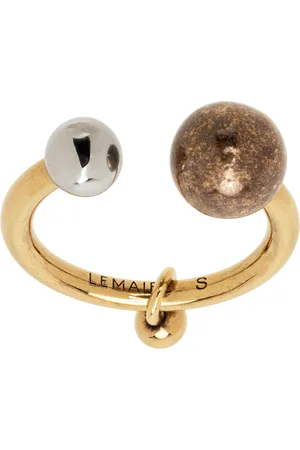 LEMAIRE Silver & Gold Rattle Ring