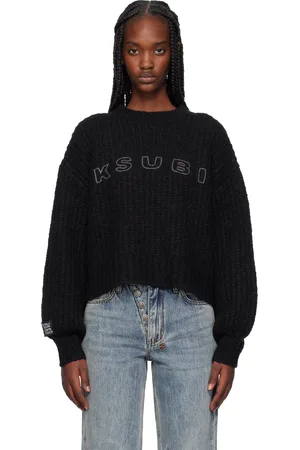 KSUBI Black Bookie Knit Sweater