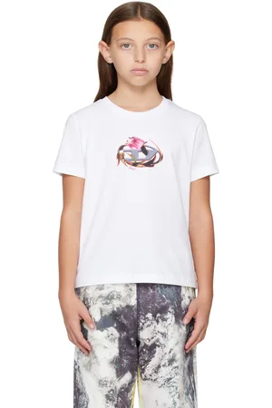 Diesel Kids White Tregl5 T-shirt