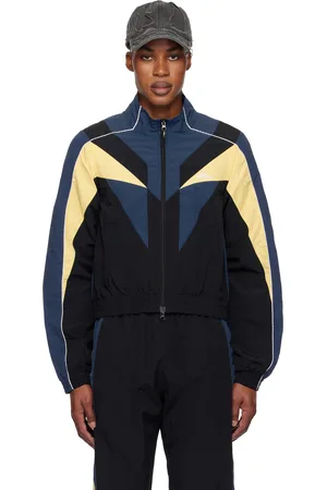 MARTINE ROSE Multicolor Shrunken Track Jacket