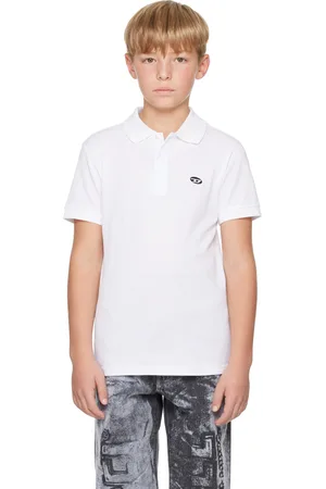 Diesel Kids White T-Smith-Doval-Pj Polo