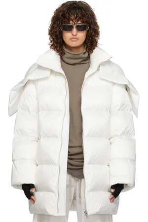 Rick Owens Moncler + Off-White Hooded Cyclopic Jacket