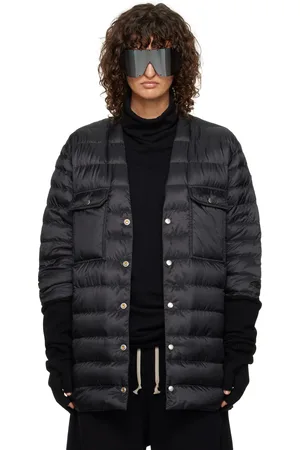 Rick Owens Moncler + Black Outershirt Jacket
