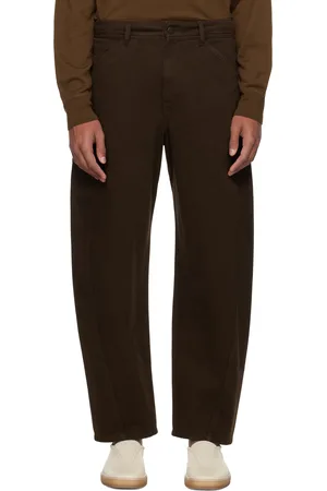LEMAIRE Brown Twisted Workwear Jeans