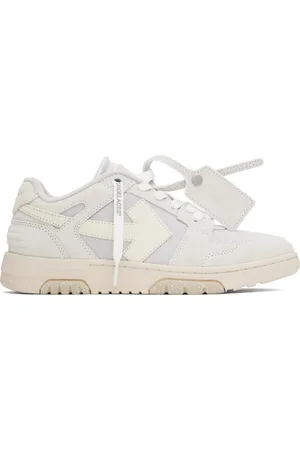 OFF-WHITE Gray & Slim Out Of Office Sneakers